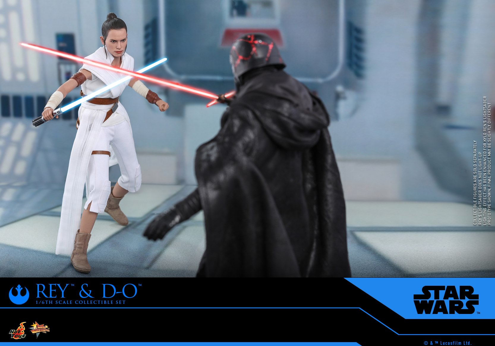 Hot Toys MMS559 Star Wars: The Rise of Skywalker 1/6 Rey and D-O
