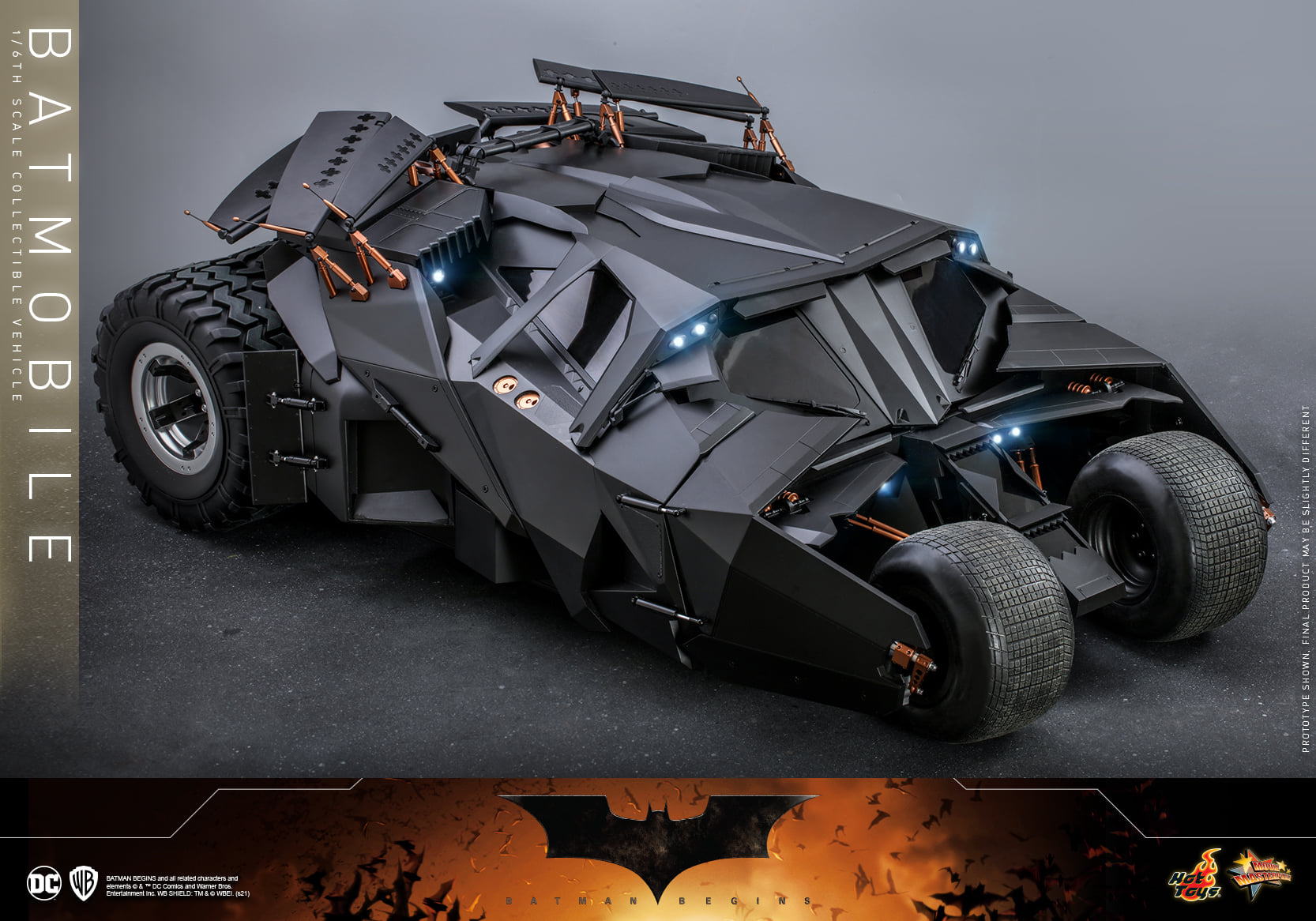 Hot Toys MMS596 1/6 Batman Begins - Batmobile