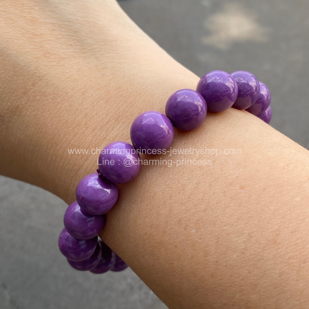 Phosphosiderite (ฟอสฟอซิเดอไรท์) 10 มม หินแห่งการเยียวยาและความหวัง