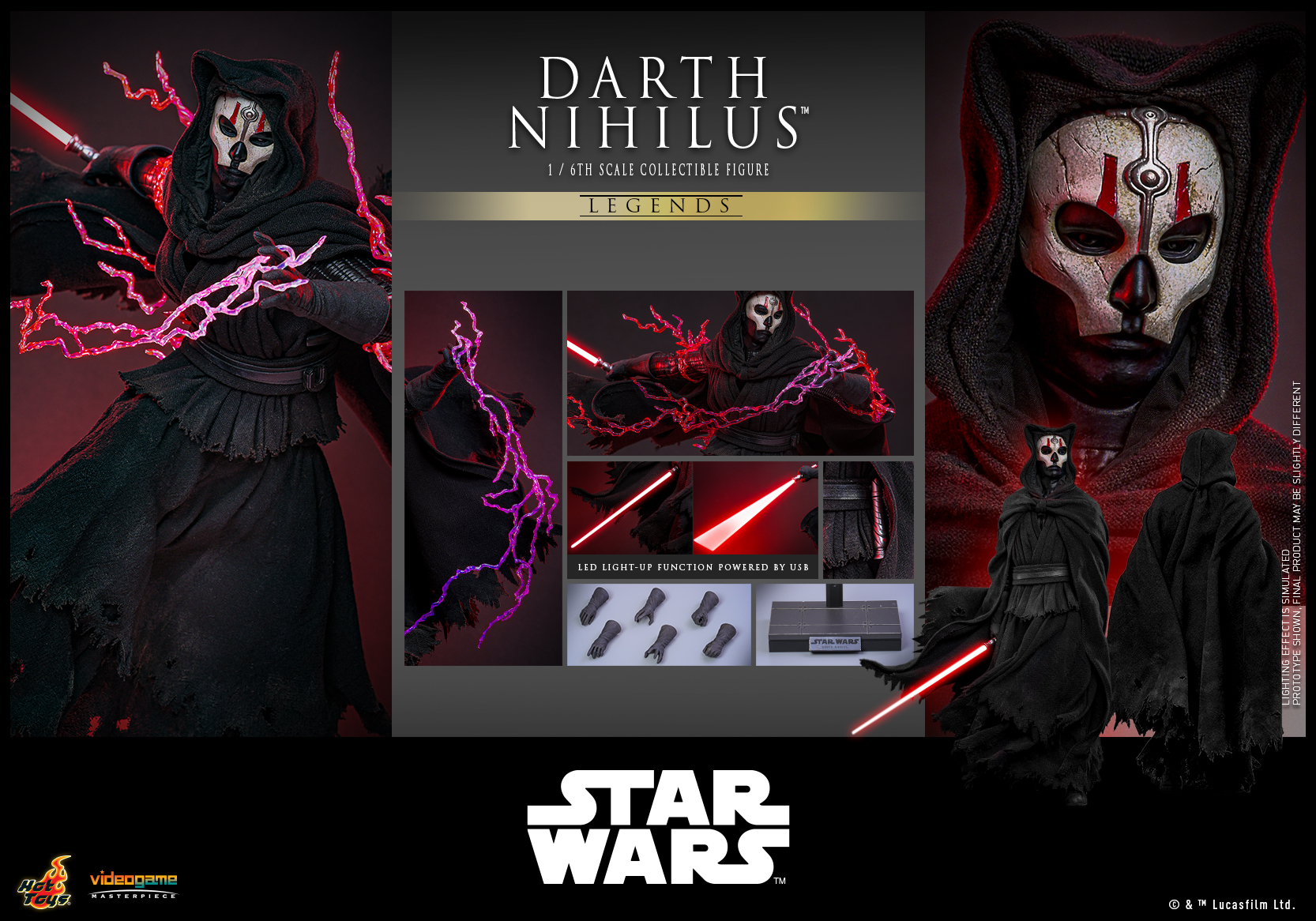 Hot Toys VGM72 Star Wars - Darth Nihilus