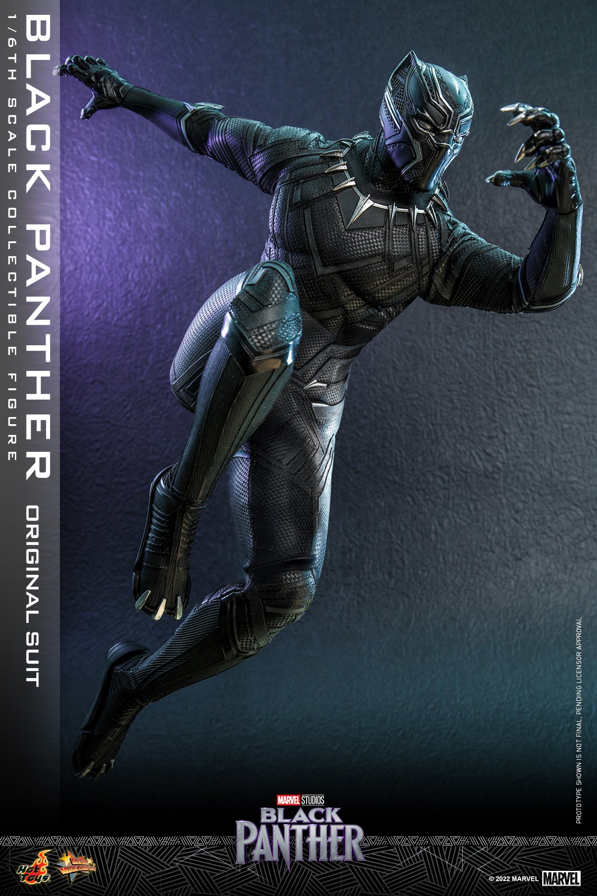 Hot Toys MMS671 1/6 Black Panther Legacy - Black Panther (Original Suit)