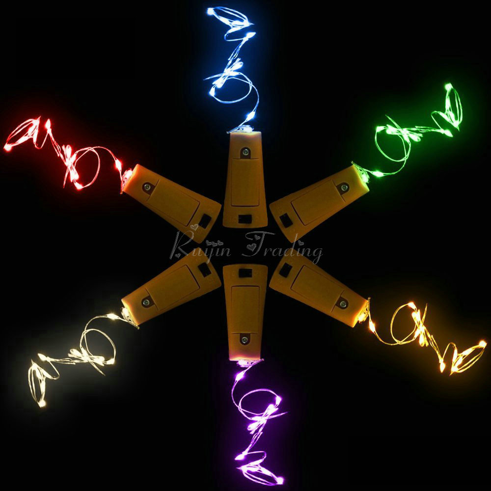 ไฟ LED เส้น ประดับขวด DIY แบบจุกก๊อก ยาว 2 เมตร