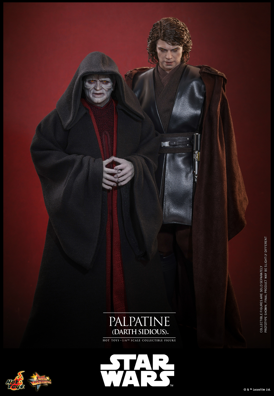 Hot Toys MMS805 Star Wars: Episode III – Revenge of the Sith - Palpatine (Darth Sidious)