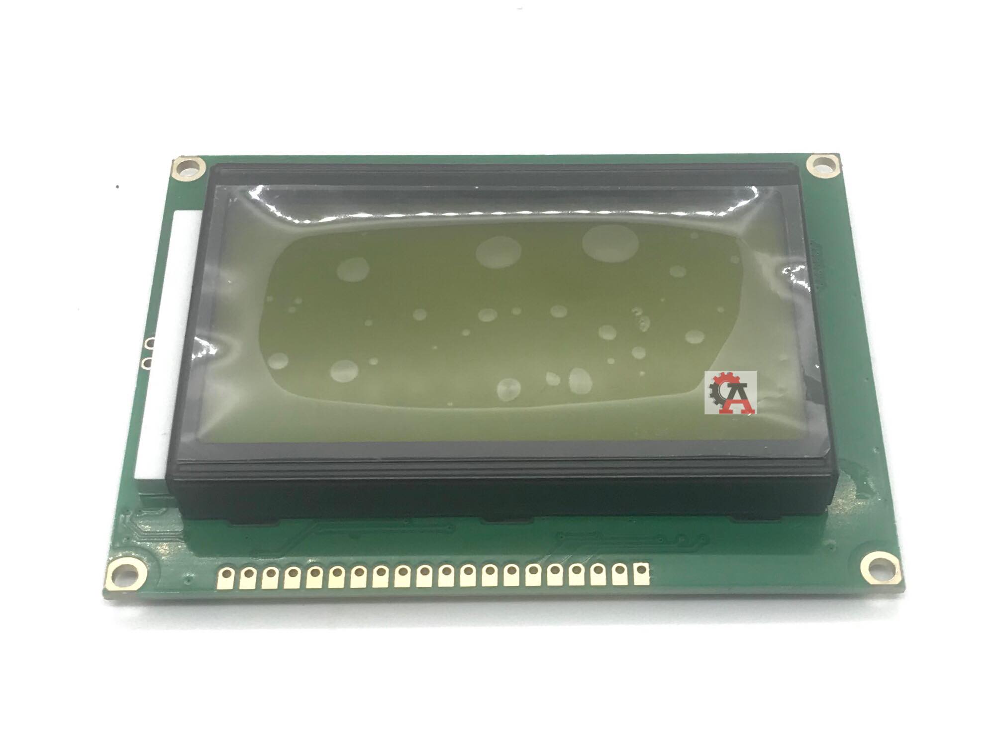 128x64 LCD Module Display (Yellow)