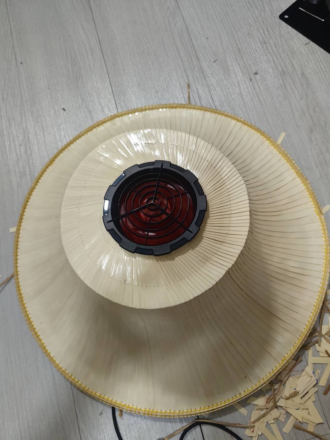 FAN09 พัดลม ติดเสื้อ ติดหมวก DIY ชุด4 ตัว มอเตอบลัสเลส ลมแรงสูง เสียบ USB ใช้ได้เลย