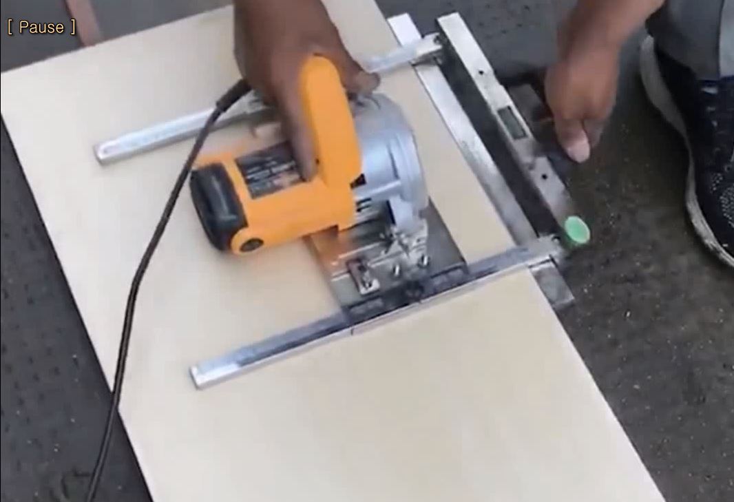 G28 ชุดรางเลื่อยวงเดือน สำหรับเลื่อยวงเดือน 4-5 นิ้ว / ทริมเมอร์ / สำหรับซอยไม้ ระยะตัด 30cm***ไม่รวมเครื่อง