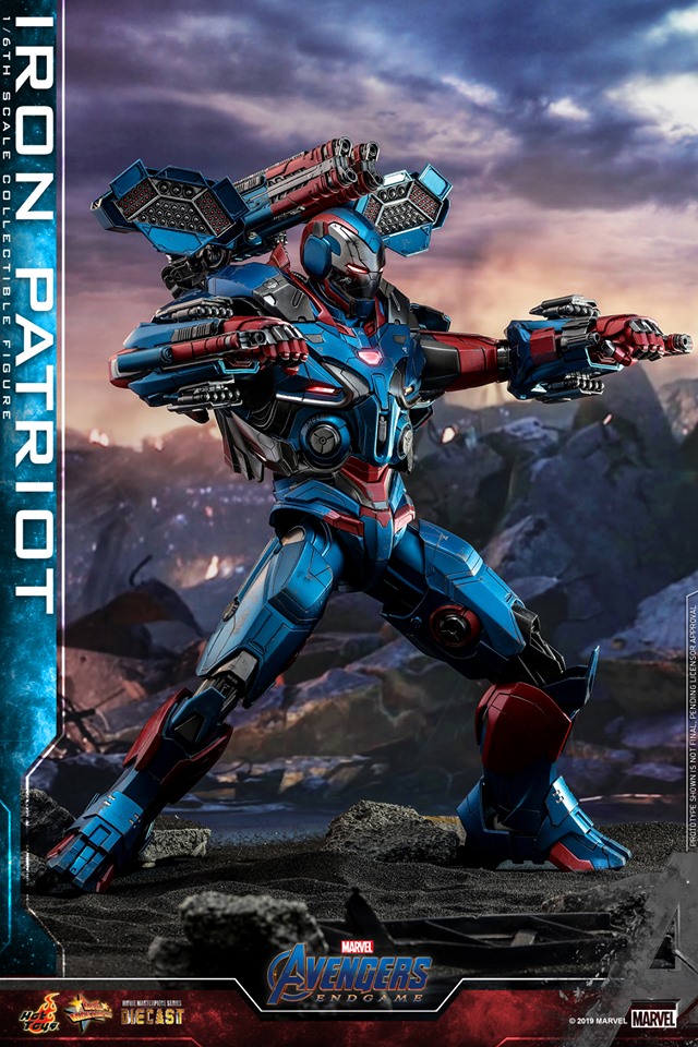 Hot Toys MMS547D34 Avengers: Endgame 1/6 Iron Patriot