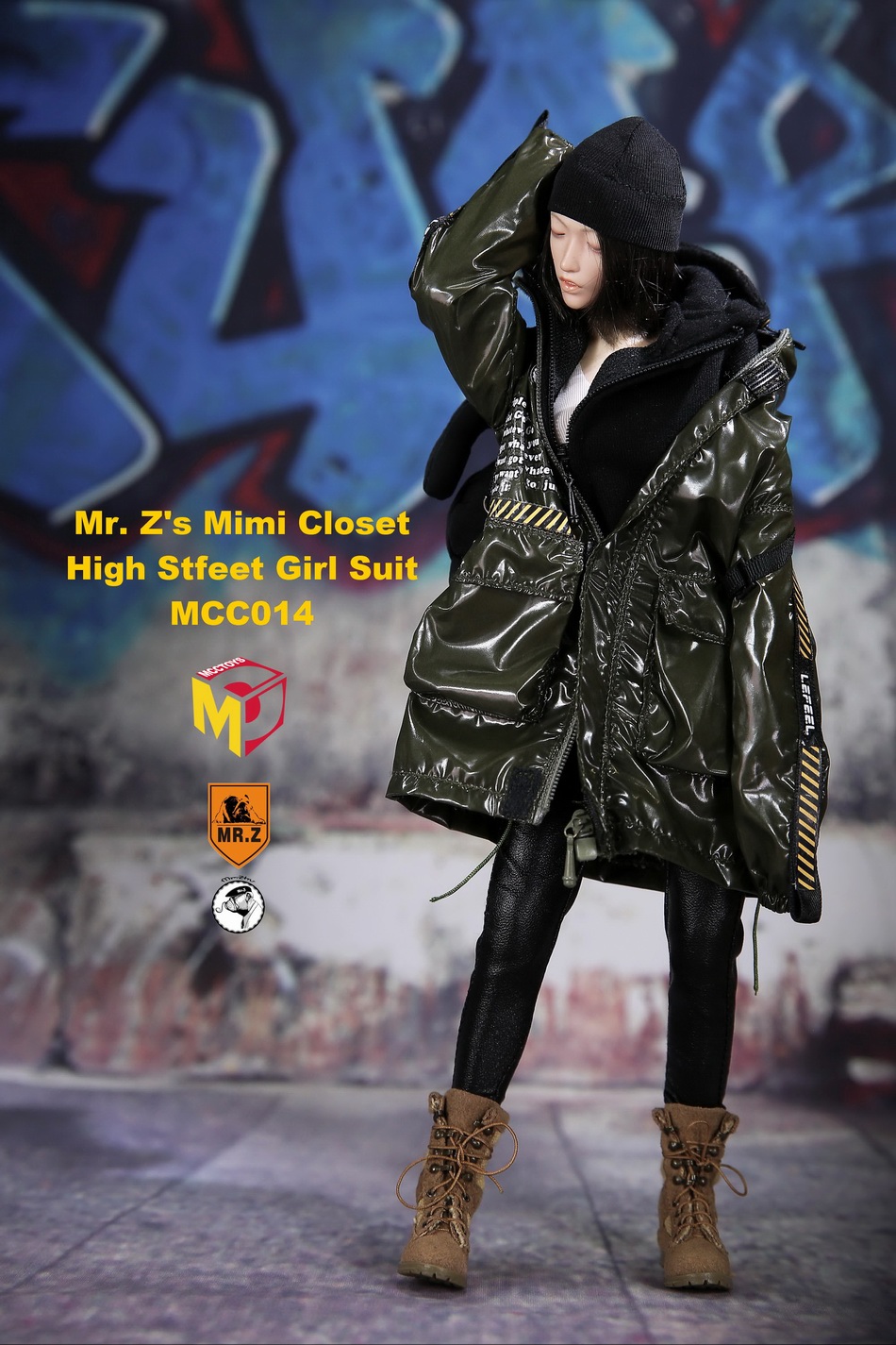 MCCToys x Mr Z’s MCC014 Mini Closet - High Street Girl Suits
