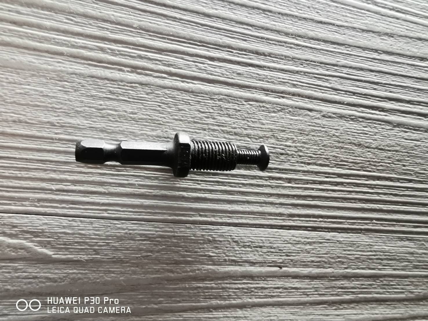 AD40 แกนหกเหลี่ยมสำหรับใส่หัวจับสว่าน 3 หุล พร้อมน้อต M5