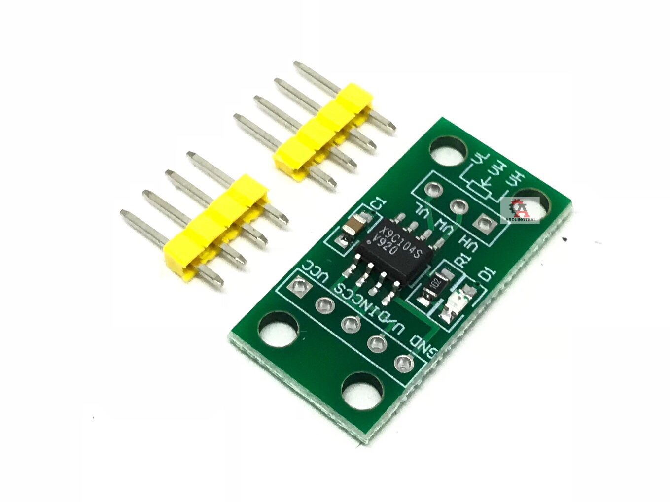 X9C103S Digital Potentiometer Module โมดูลตัวต้านทานปรับค่าได้แบบดิจิตอล 10K สต็อกไทยส่งไว