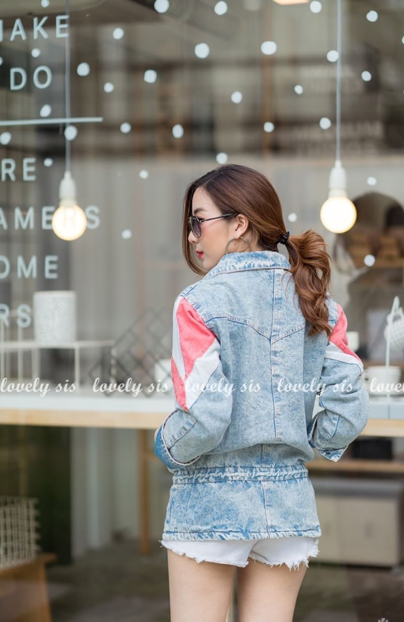 แจ็คเก็ตยีนส์กันหนาว เสื้อกันหนาวสไตล์เกาหลีมีขนด้านในใส่แล้วอุ่นค่ะ