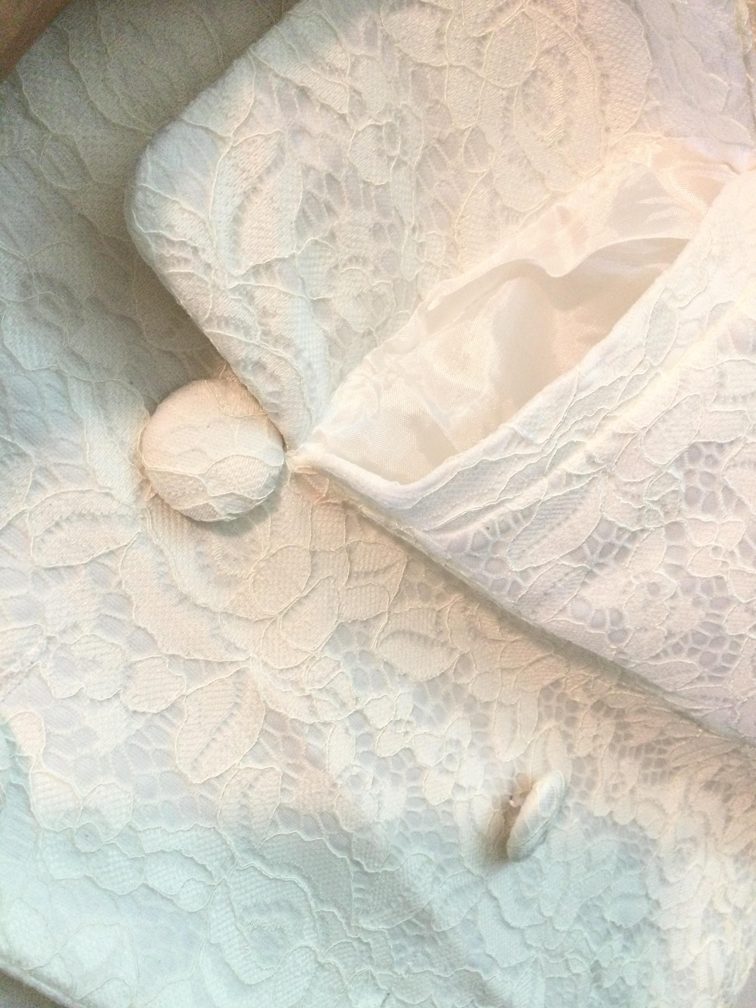 เบลเซอร์สูท สูทลูกไม้ความยาวคลุมสะโพก ผ้าลูกไม้อย่างดีซับในทั้งตัว