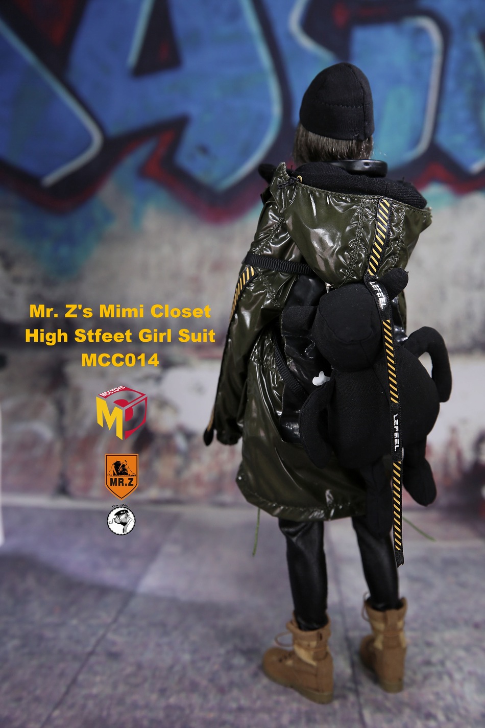 MCCToys x Mr Z’s MCC014 Mini Closet - High Street Girl Suits