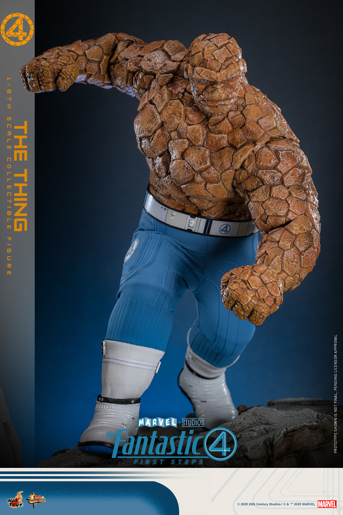 Hot Toys MMS813 The Fantastic Four: First Steps - The Thing