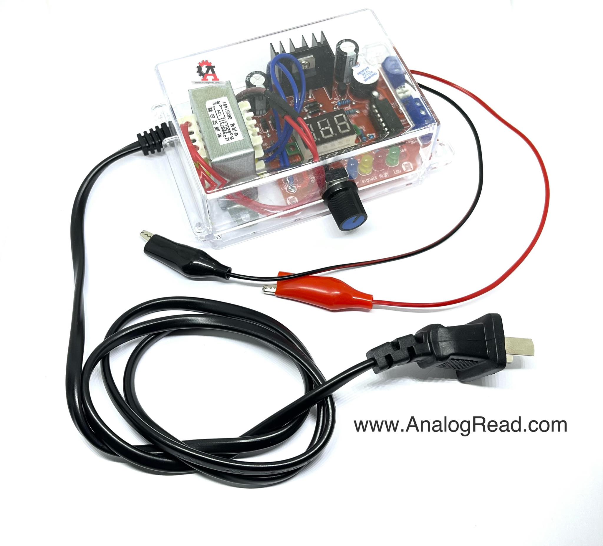 ชุดฝึกบัดกรี LM317 Power supply board Kit