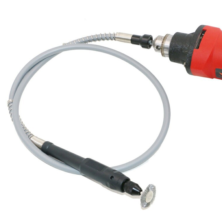 AD16 สายอ่อนใส่สว่าน /เครื่องเจียรเล็ก แบบหัวจับปรับขนาดได้ 0.3-3.2 mm