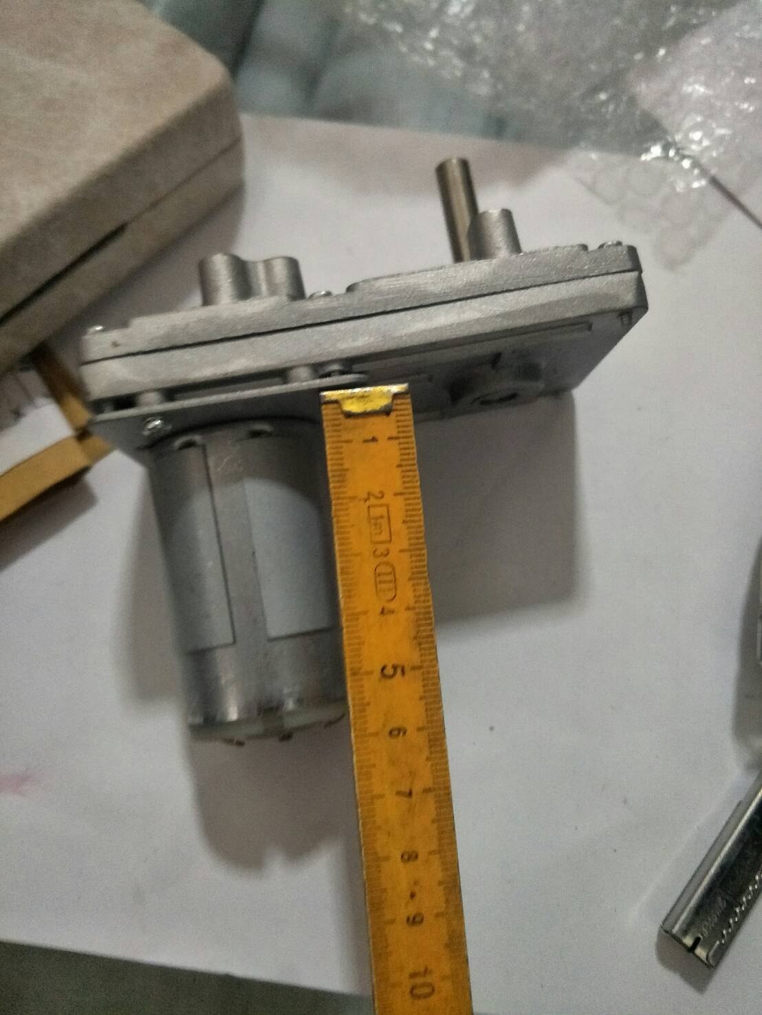 MO22 มอเตอร์เกียร์ 12V แกน 8 มิล แรงบิดสูง 20-157 รอบ*** เลือกรอบก่อนซื้อ