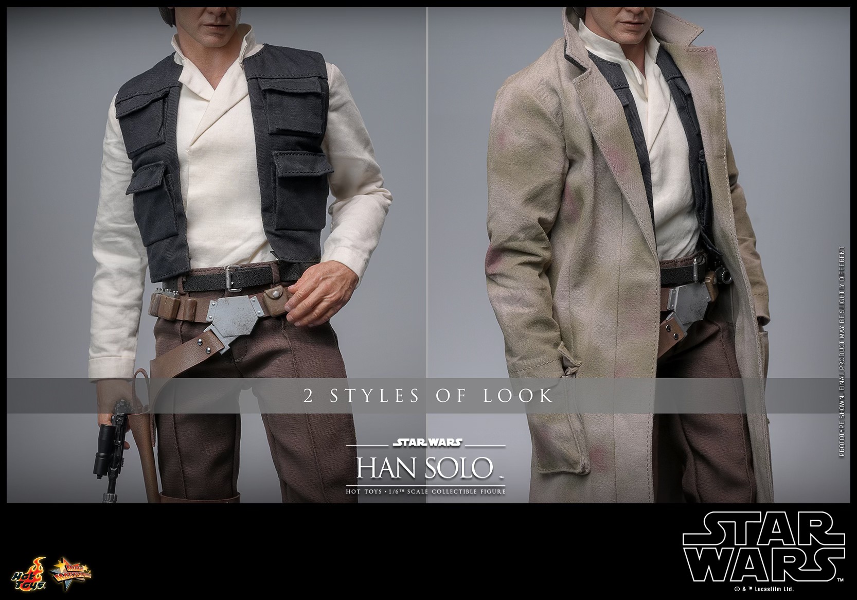 Hot Toys MMS740 1/6 Star Wars: Return of the Jedi™ - Han Solo™