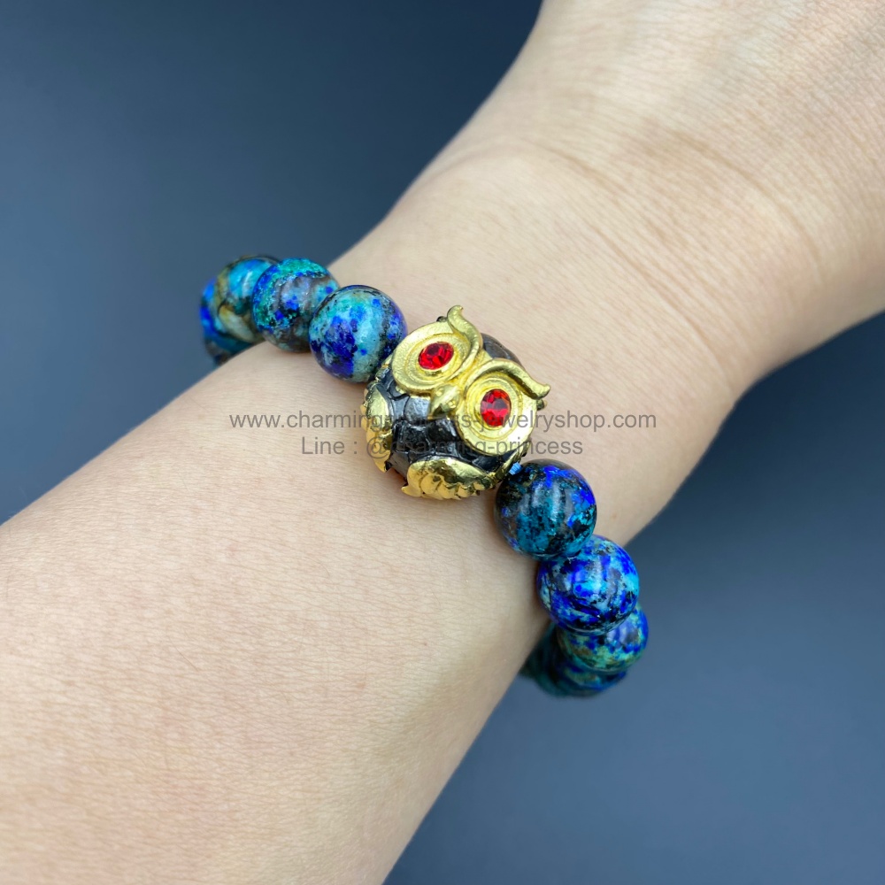 พญานกถึดทือ เรียกทรัพย์ รุ่น โคตรเฮง ช่วยเรื่องทำมาหากินคล่อง ป้องกันการกระทำทางคุณไสยน์ ล้างอาถรรพณ์สิ่งที่ไม่ดีได้ ร้อยพร้อม Azurite อซูไรต์ ธุรกิจเจริญรุ่งเรือง