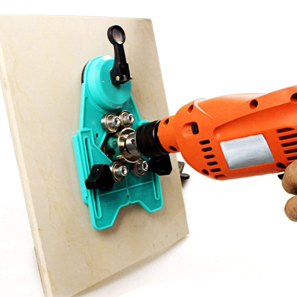 G21 ไกด์นำเจาะ กระจก กระเบื้อง 4-83 มิล แบบดูดติด มีลุกปืน