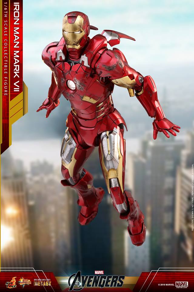 Hot Toys MMS500D27 THE AVENGERS - IRON MAN MARK VII
