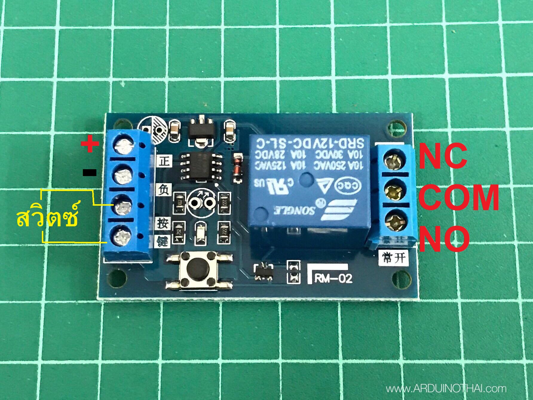 Relay coil 12VDC (10A 30VDC)