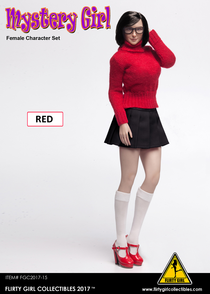 FLIRTY GIRL COLLECTIBLES FGC2017-13-15 "MYSTERY GIRL" Female Character