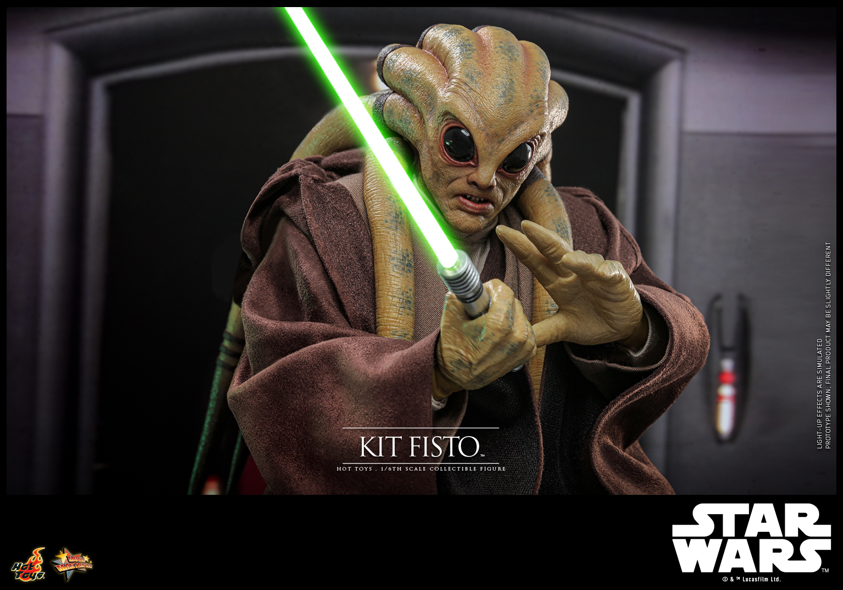 Hot Toys MMS751 Star War Episode III: Revenge of the Sith - Kit Fisto