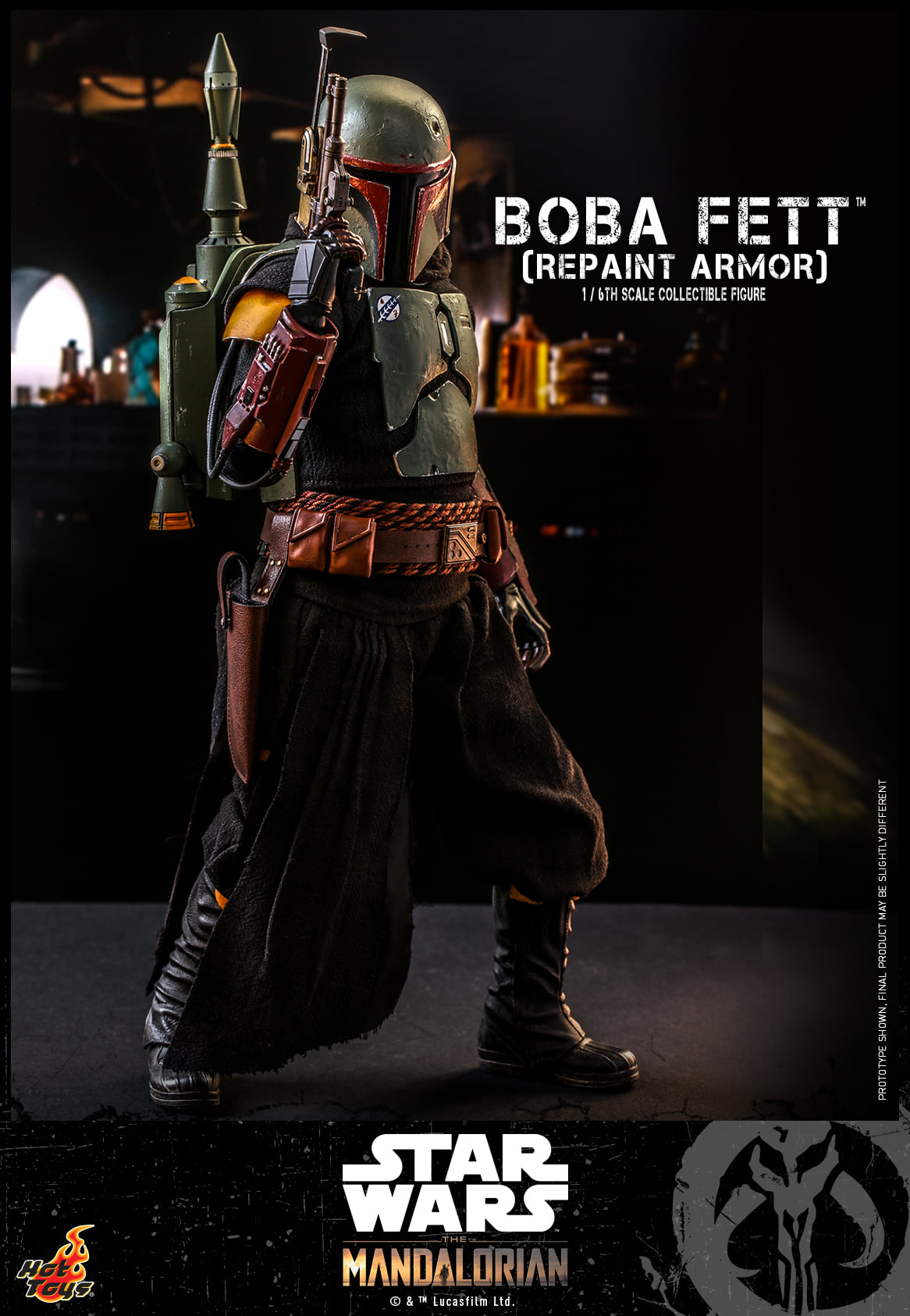 Hot Toys TMS055B 1/6 Star Wars: The Mandalorian™ - Boba Fett (Repaint Armor) (Special Edition)