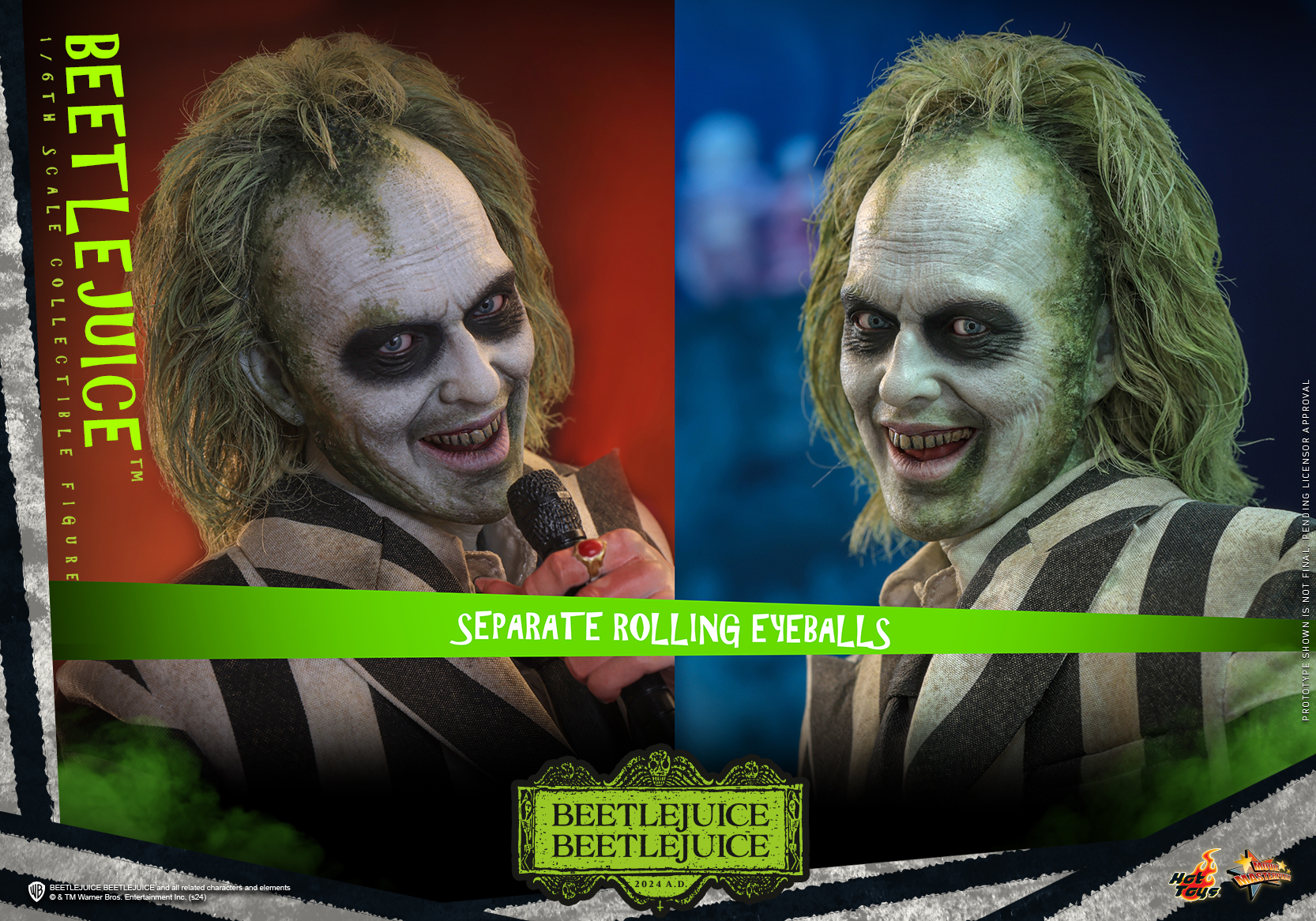 Hot Toys MMS767 Beetlejuice Beetlejuice - Beetlejuice