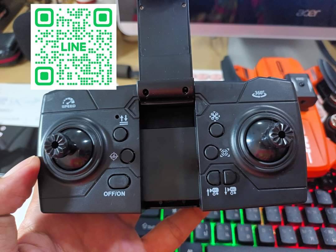 โดรนติดกล้อง JS23 Mini Drone มีแอพเชื่อมต่อมือถือ ถ่ายทอดสดออนไลน์มาภาคพื้นดิน