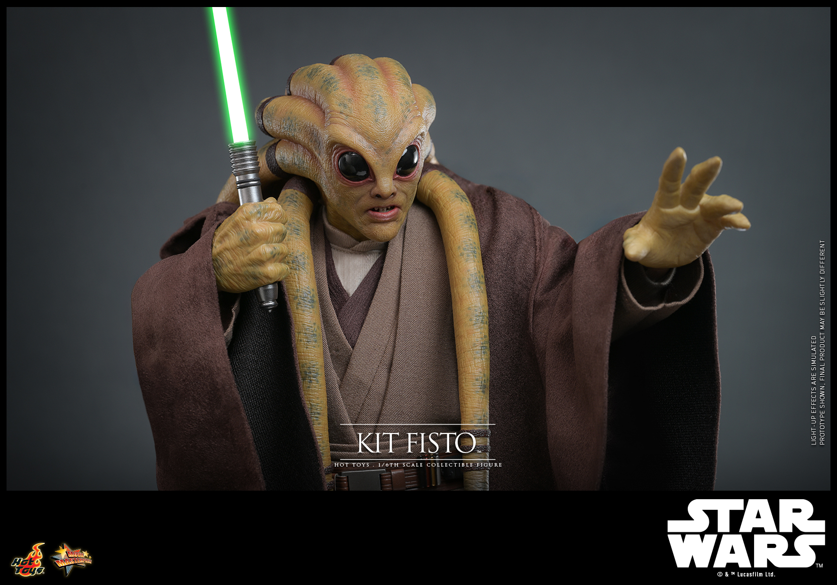 Hot Toys MMS751 Star War Episode III: Revenge of the Sith - Kit Fisto