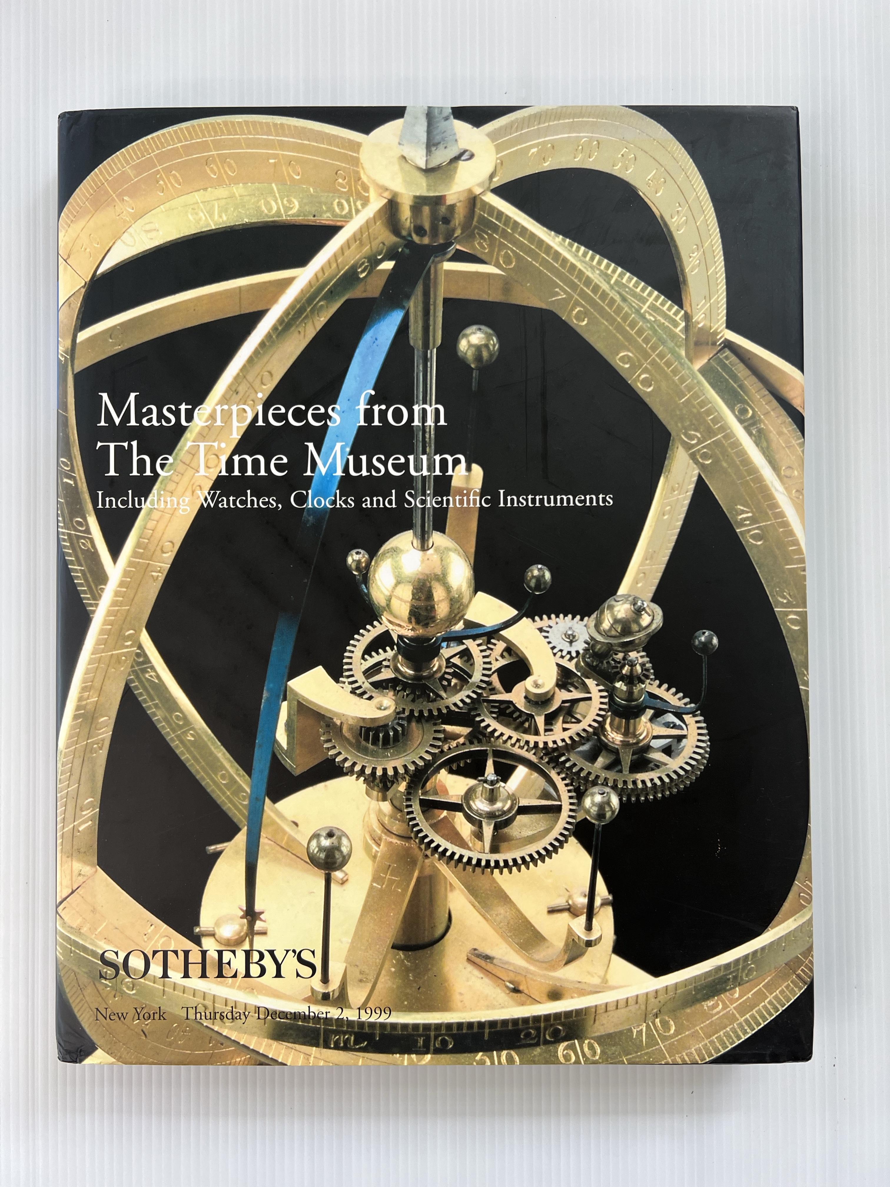 Masterpieces from the Time Museum Including Watches, Clocks and Scientific Instruments Sotheby's (New York) January 1, 1999 95-99% Hardcover