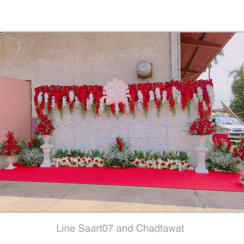 Backdrop ถ่ายภาพงานแต่ง