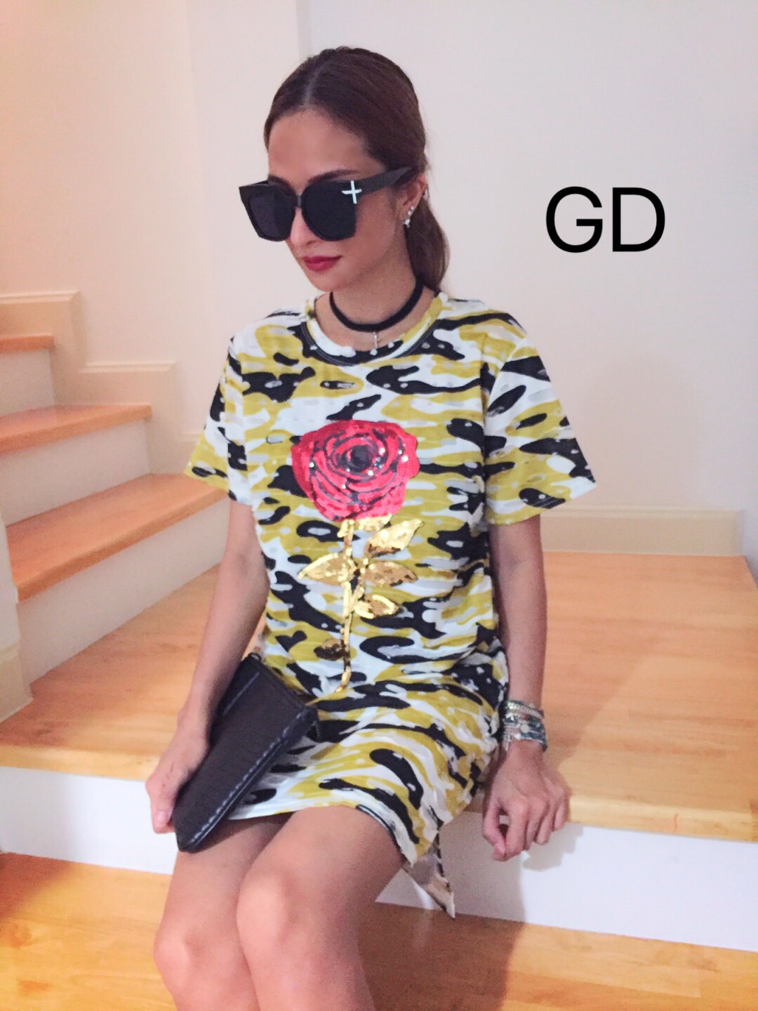 เดรสลายพราง เดรสลายทหาร