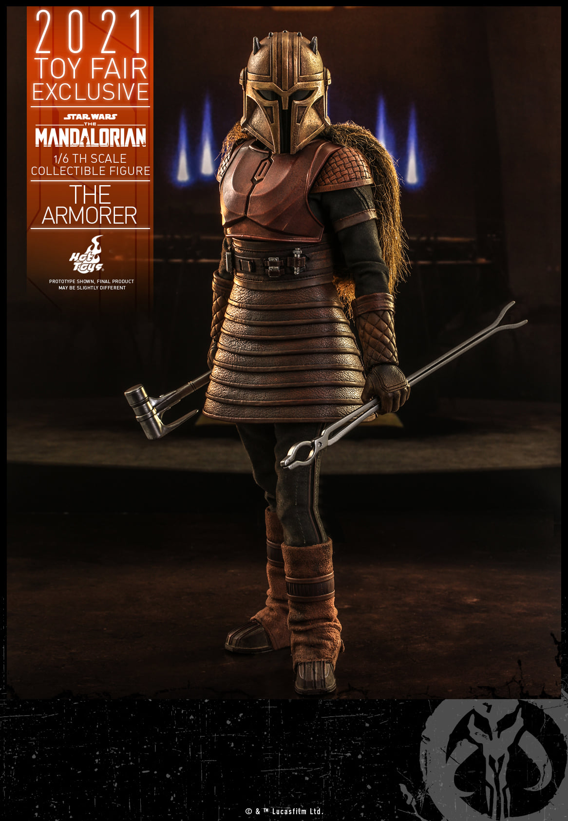 Hot Toys TMS044 1/6 Star Wars: The Mandalorian™ - The Armorer™ [Toy Fair Exclusive 2021]
