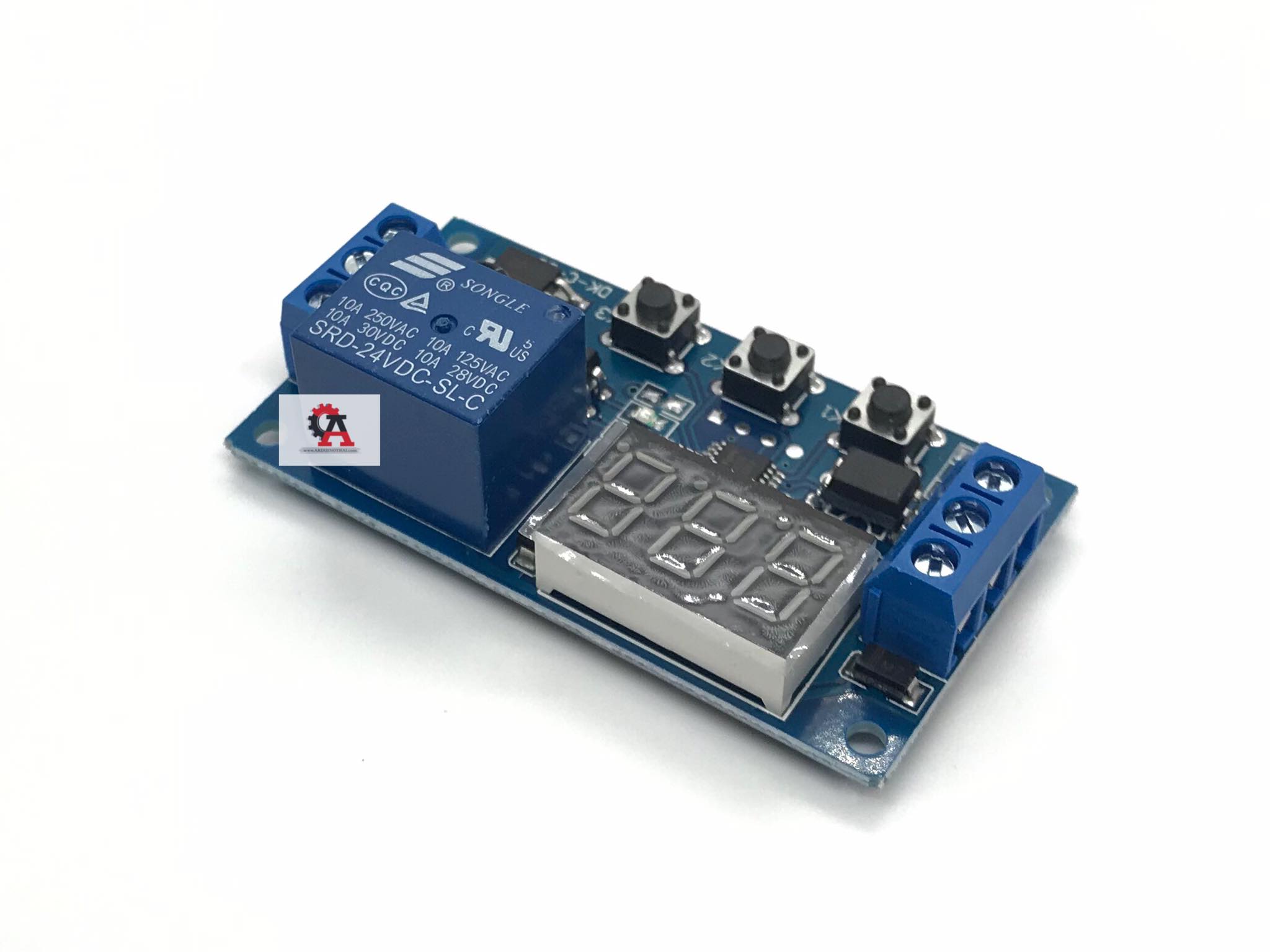 Timer Module 24V โมดูลตั้งเวลาเปิดปิด สต็อกไทยส่งไว