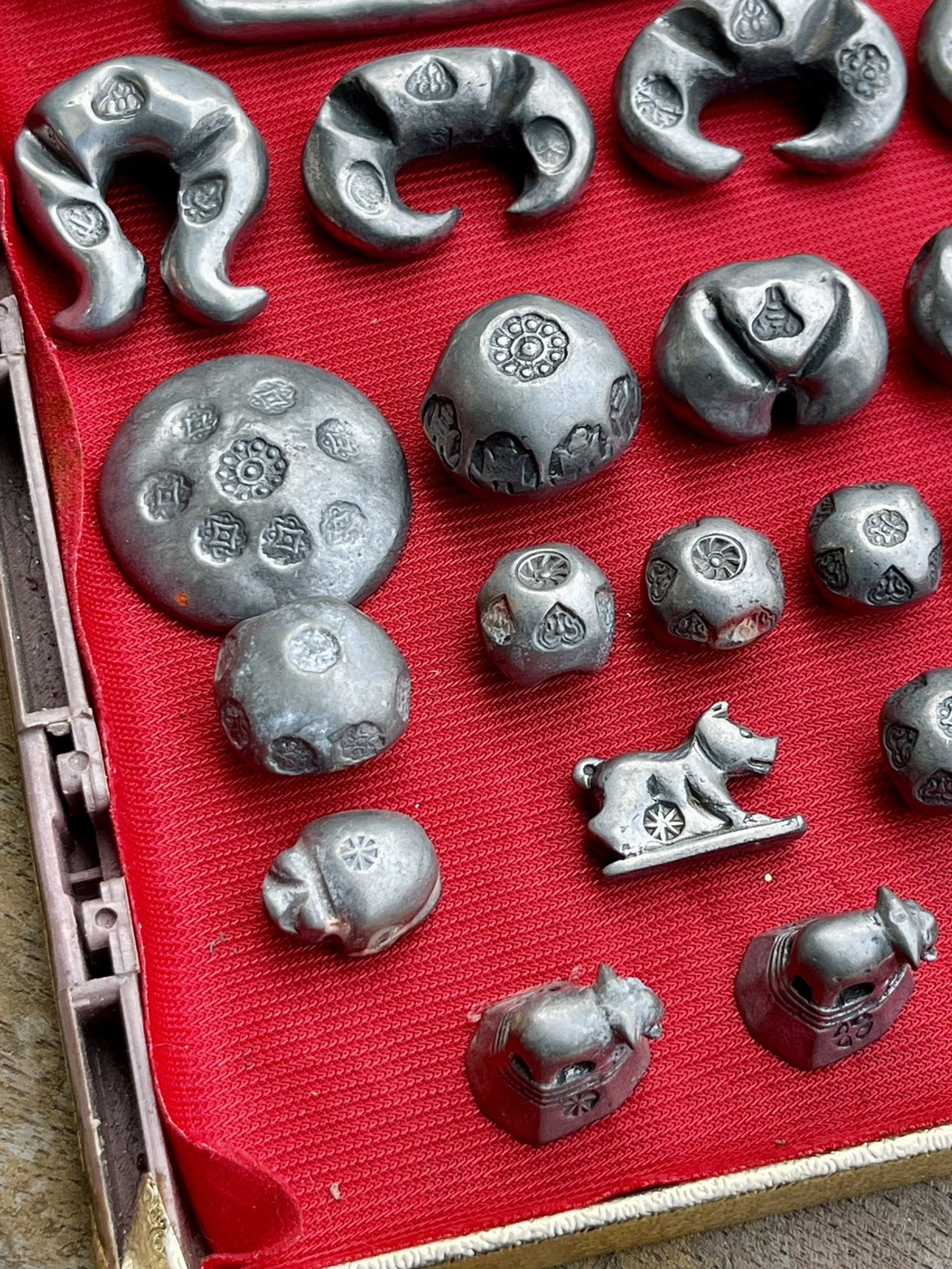 พดด้วง พดด้วงโบราณ เงินพดด้วงโบราณ