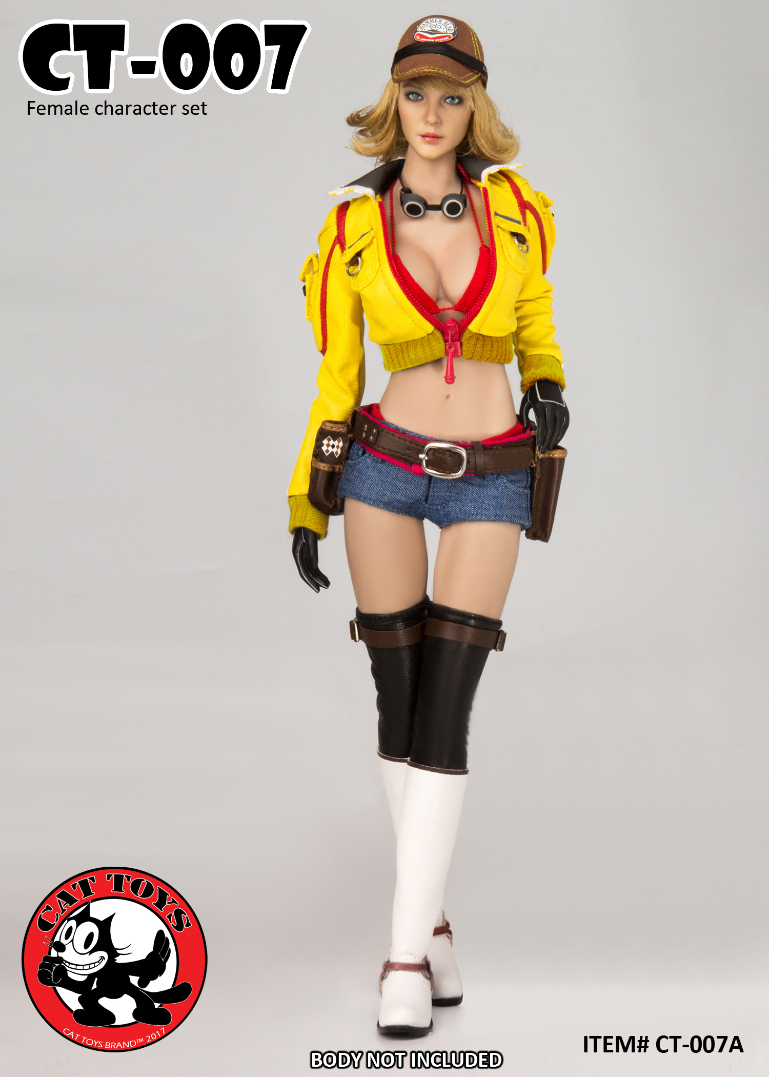 CAT TOYS CT007A / CT007B Repairman suit with head