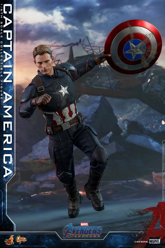 Hot Toys MMS536 Avengers: Endgame - Captain America
