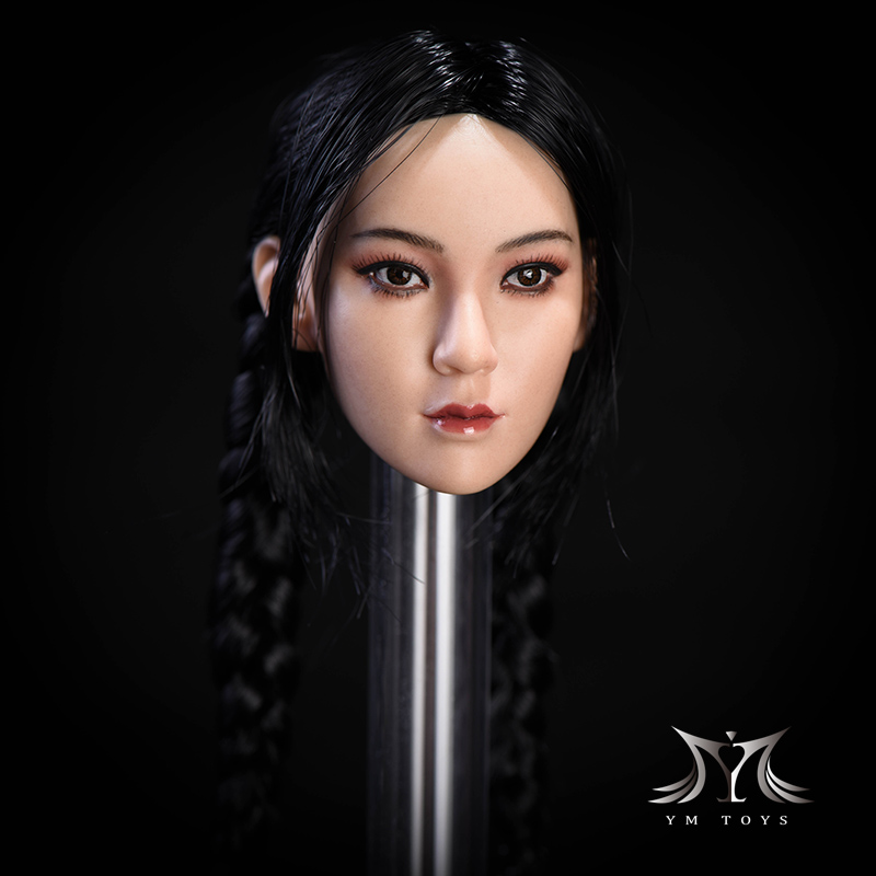 YMTOYS Wing A / Wing B / Wing C / Wing D 1/6 Asian Beauty Headsculpt
