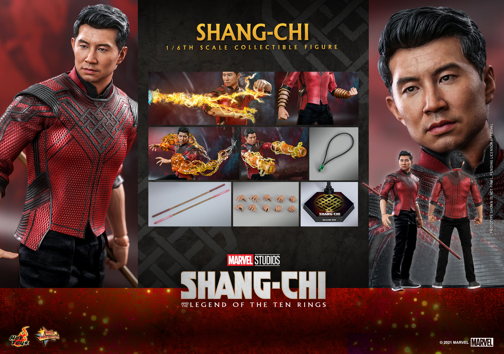 Hot Toys MMS614 1/6 Shang-Chi and the Legend of the Ten Rings - Shang-Chi