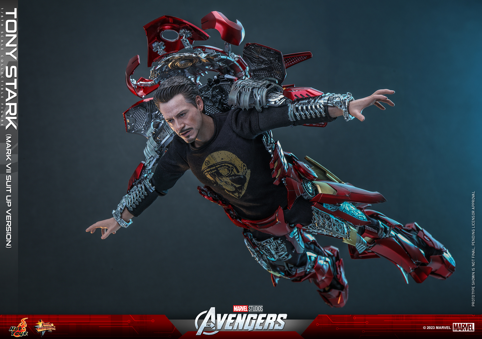 Hot Toys MMS718 1/6 The Avengers - Tony Stark (Mark VII Suit up Version)