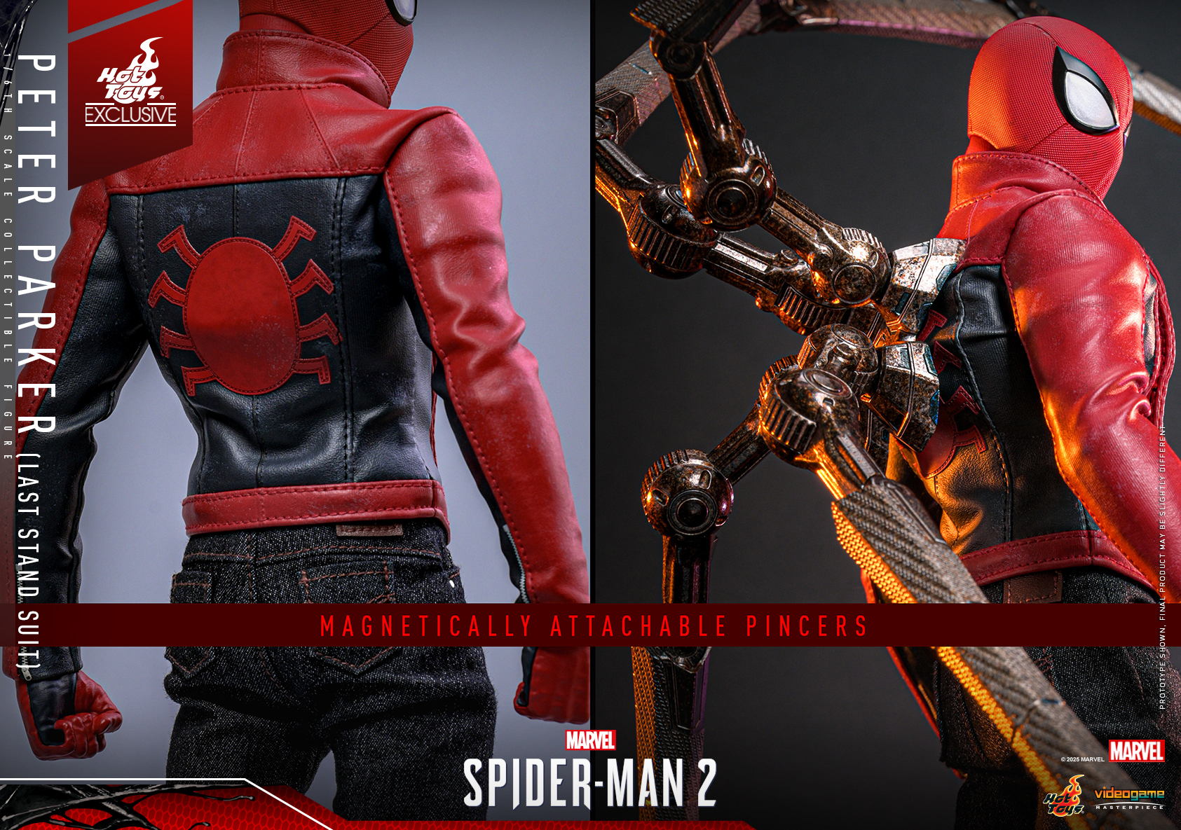 Hot Toys VGM71 Marvel's Spider-Man 2 - Peter Parker (Last Stand Suit) [Hot Toys Exclusive]