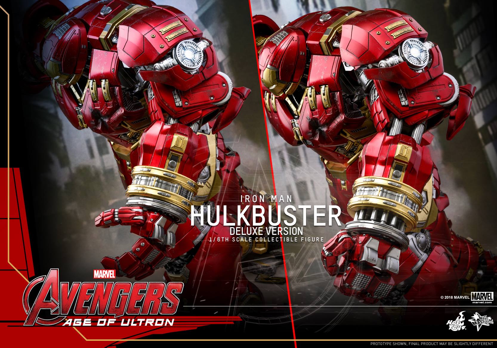 Hot Toys MMS510 AVENGERS AGE OF ULTRON - HULKBUSTER (DELUXE VERSION)