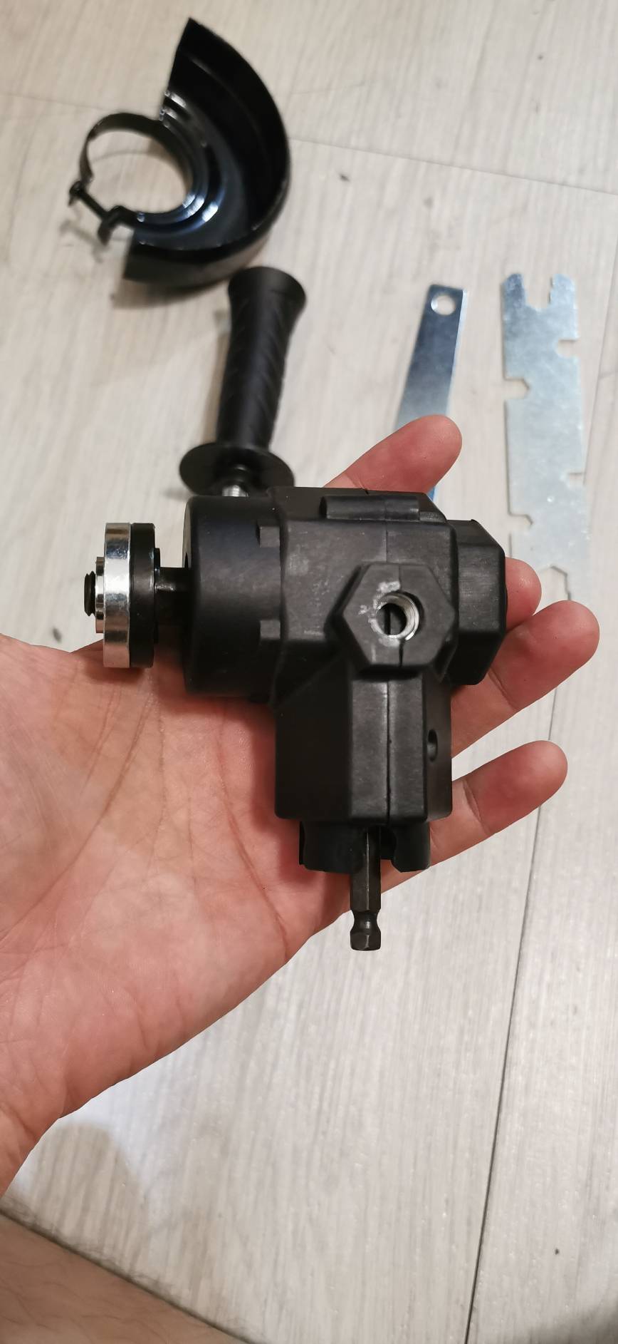 GA10 ชุดแปลงสว่านเป็นหินเจียร 4 นิ้ว รุ่นโปร คอหมุนได้ 360 องศา