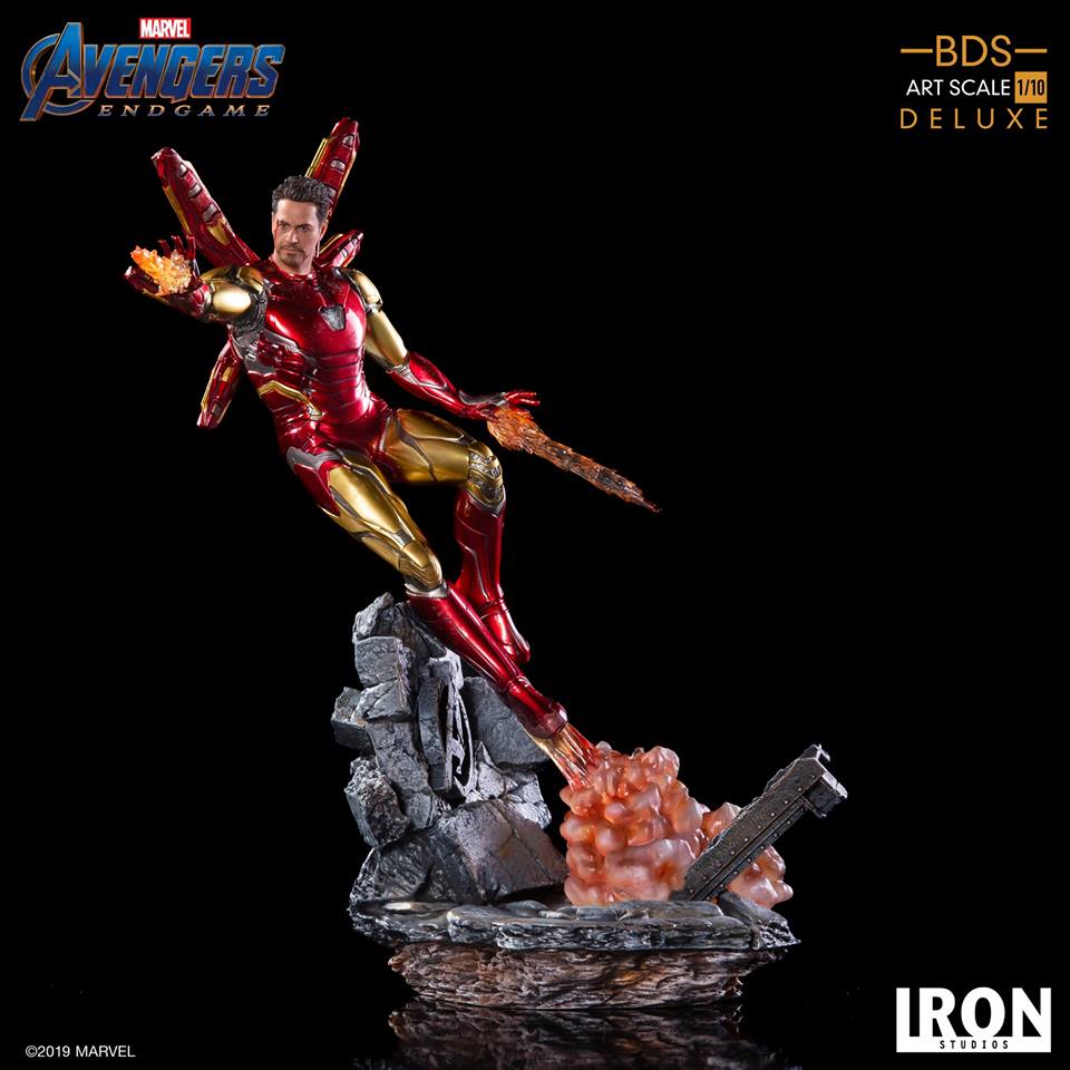 Iron Studios BDS Deluxe Art Scale 1/10 Avengers Endgame - Iron Man Mark LXXXV