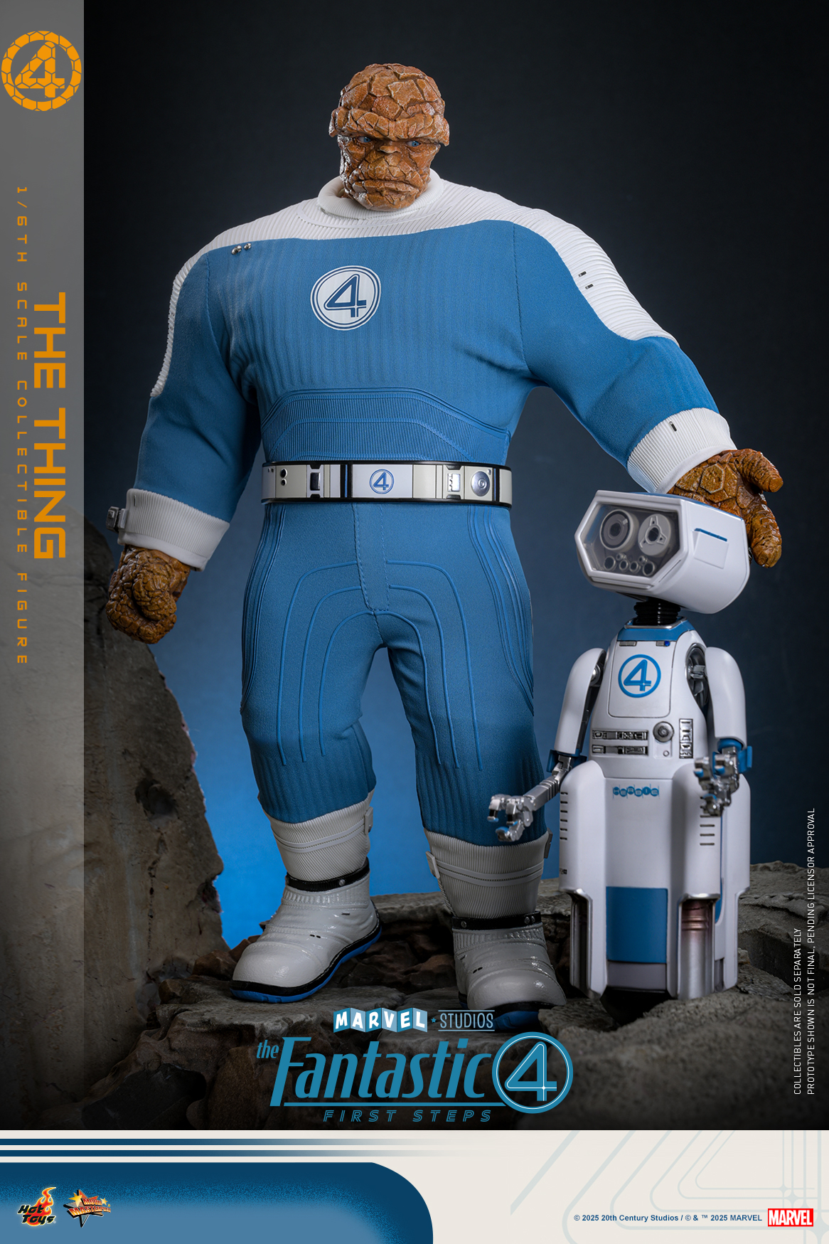 Hot Toys MMS813 The Fantastic Four: First Steps - The Thing