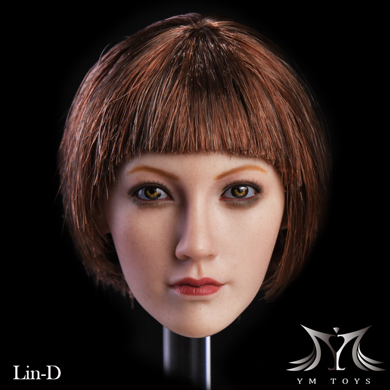 YMTOYS 1/6 Lin-B, Lin-D, Lin-E Lin Headsculpt
