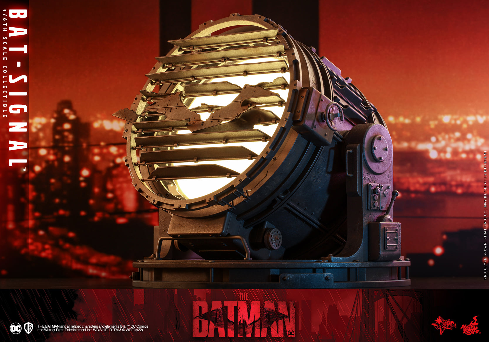 Hot Toys MMS640 1/6 The Batman - Bat-Signal